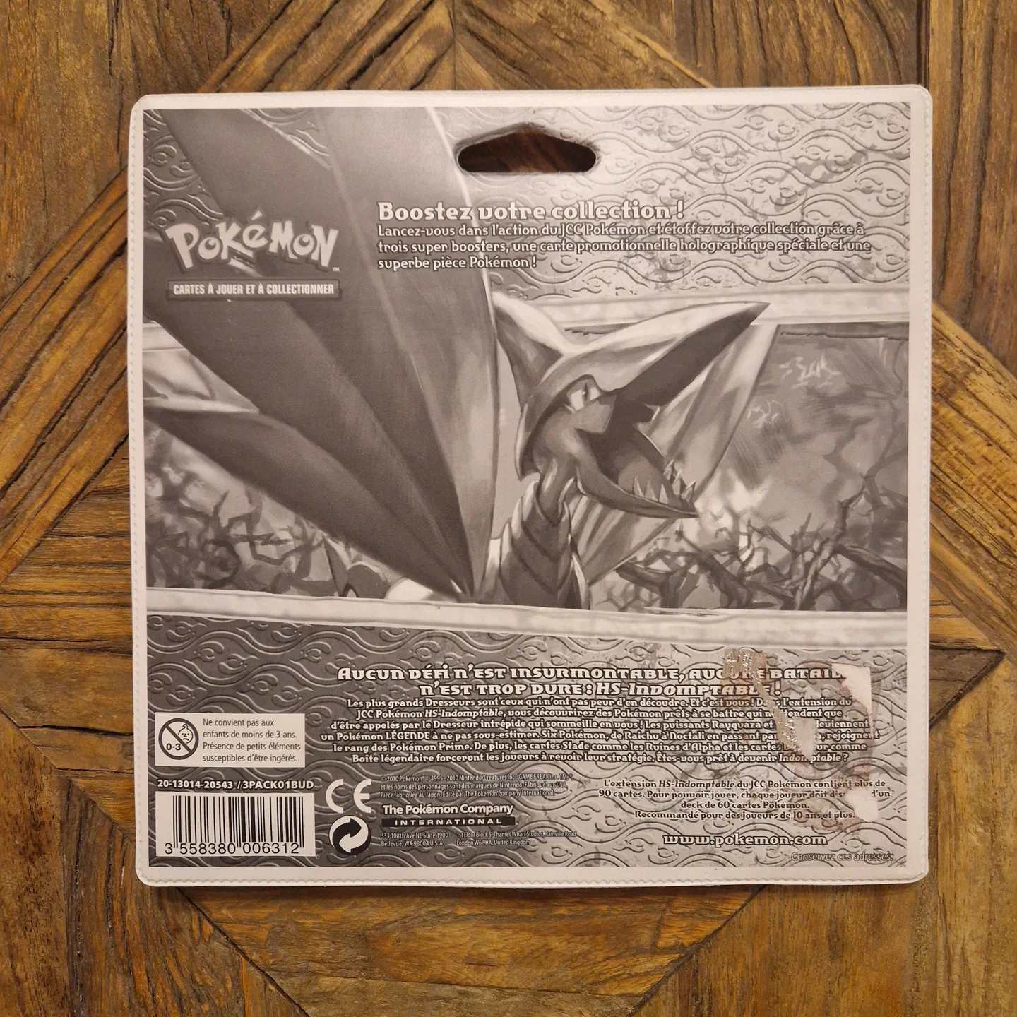 Sealed French HGSS Triple Blister Pack — photo 2