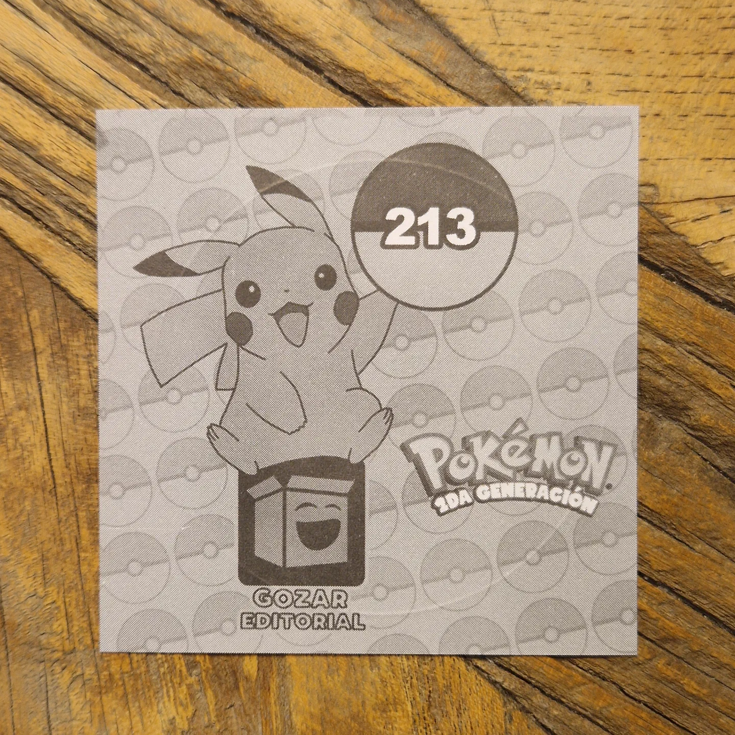 Gozar Editorial Shuckle sticker — photo 2